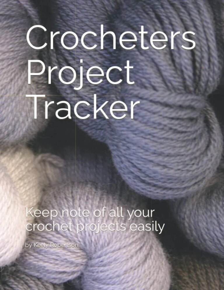 Crochet Project Tracker Book