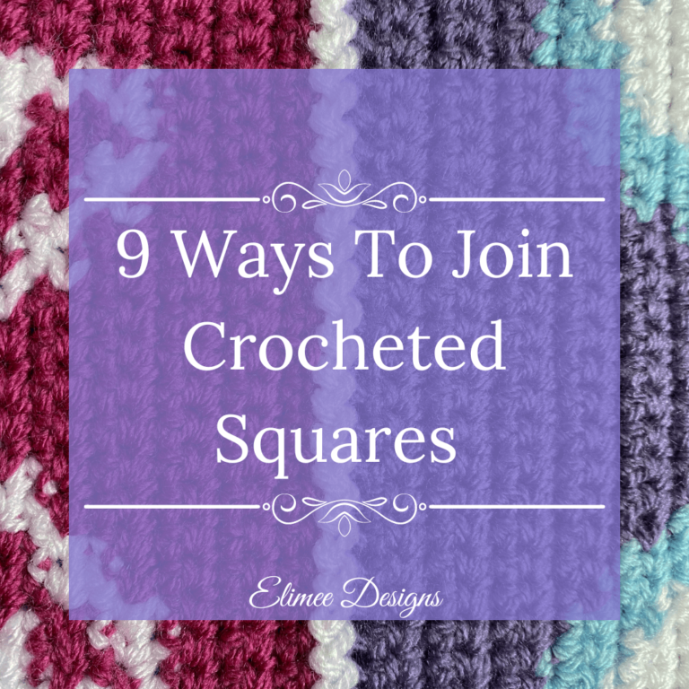 Crochet Squares Joining Guide