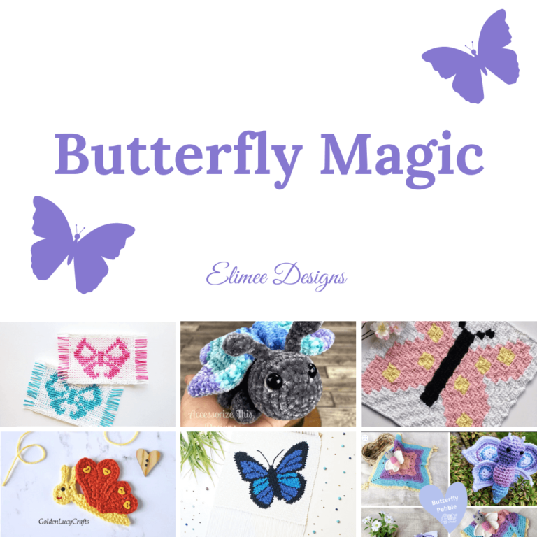 Butterfly crochet and craft patterns