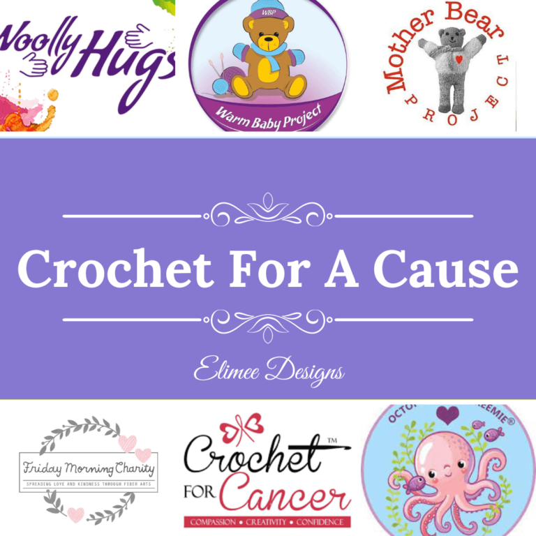 Charity Crochet Projects Collage