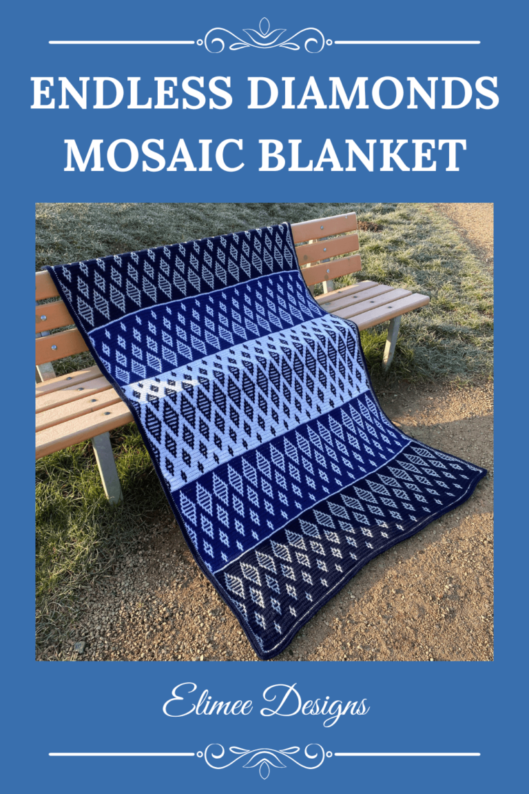 Endless Diamonds Mosaic Blanket