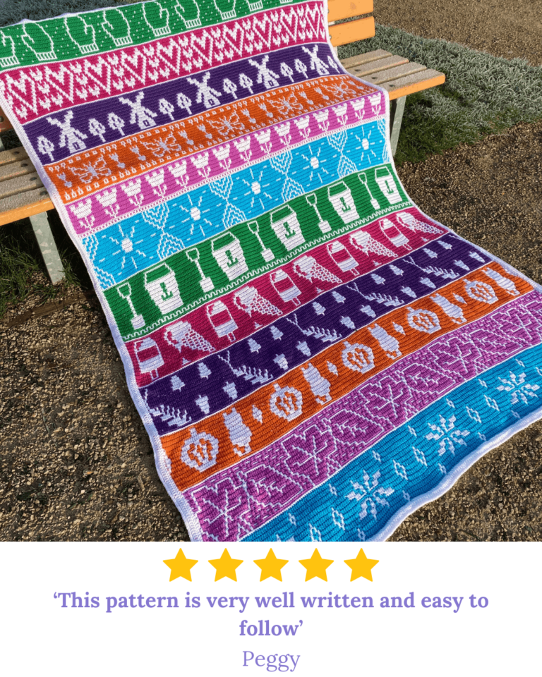 Four Seasons Crochet Blanket