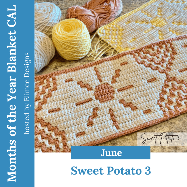 June crochet blanket CAL