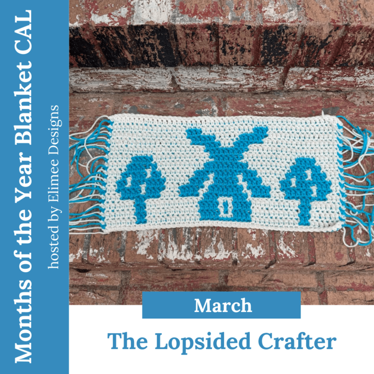 Crochet March CAL Windmill Square