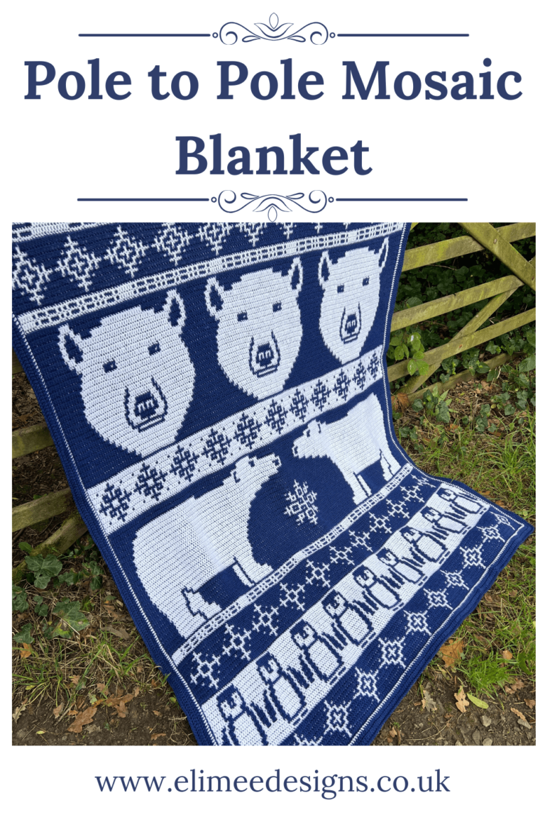 Pole to Pole crochet blanket