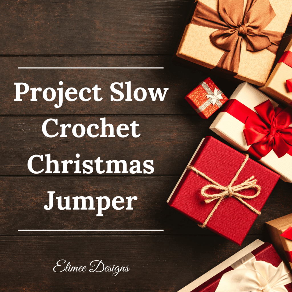 Slow Crochet Christmas Jumper