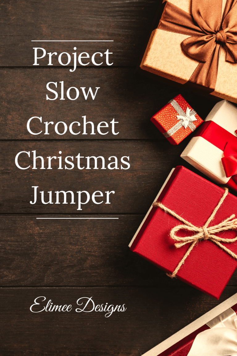Slow Crochet Christmas Jumper