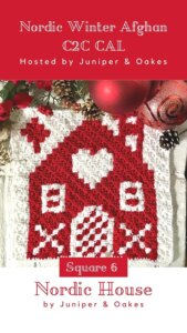 Nordic House crochet square