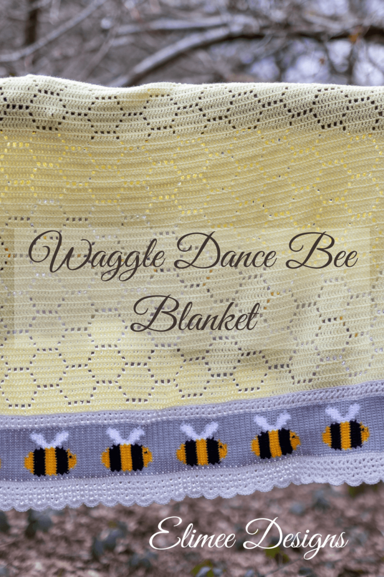 Waggle Dance Bee Blanket